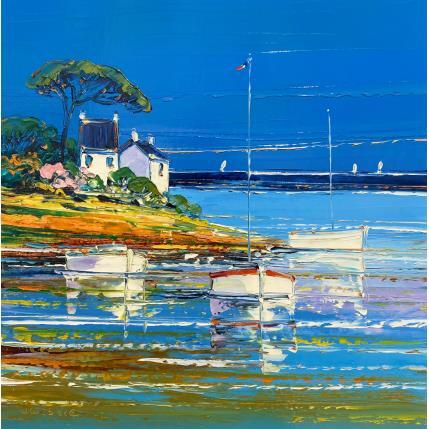 Peinture Un havre de paix par Corbière Liisa | Tableau