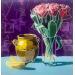 Painting Le pot de verre et le pot de terre by Auriol Philippe | Painting Still-life Plexiglass Acrylic Posca