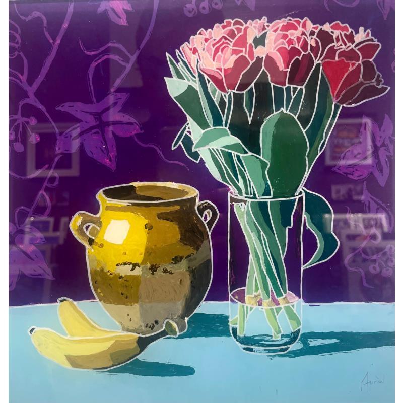 Painting Le pot de verre et le pot de terre by Auriol Philippe | Painting Still-life Plexiglass Acrylic Posca