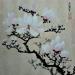 Painting Yulan by Du Mingxuan | Painting Figurative Nature Watercolor Ink