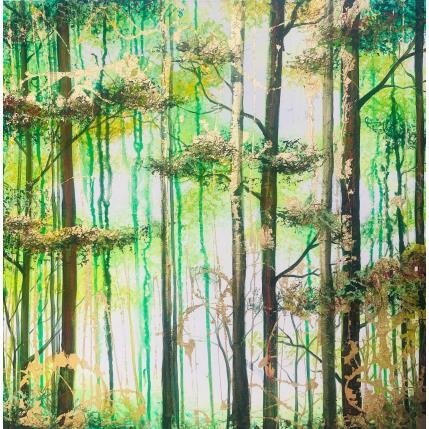 Painting Ecrin vegetal by Locoge Alice | Painting Acrylic