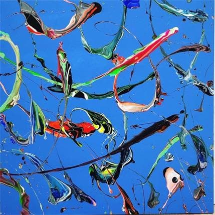 Peinture Azul par Mestres Sergi | Tableau Graffiti