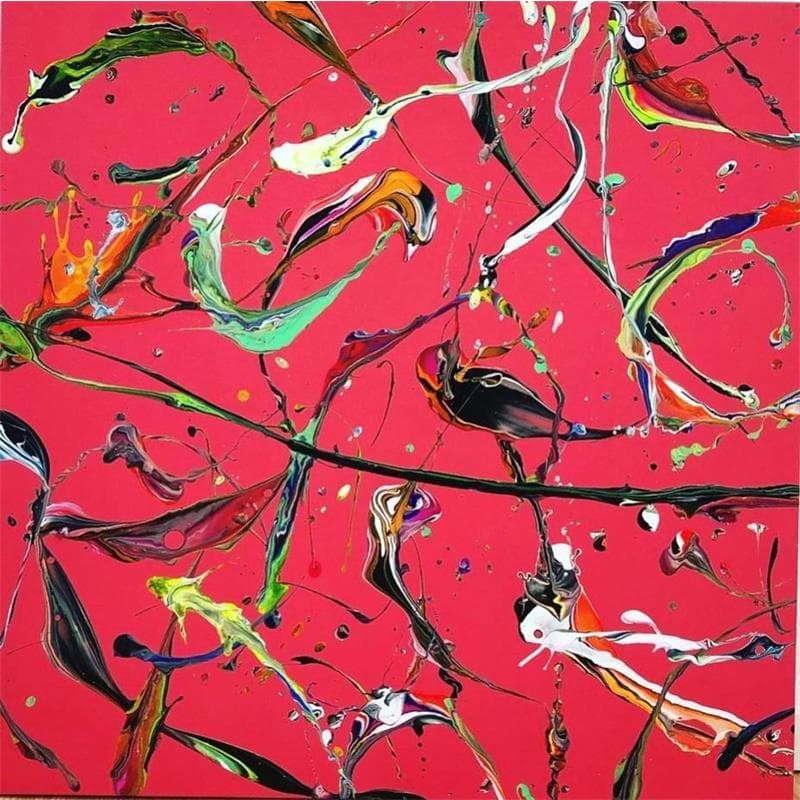 Painting Rojo by Mestres Sergi | Painting Graffiti