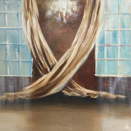 Painting Bientôt by Vinnie | Painting Figurative Oil Life style