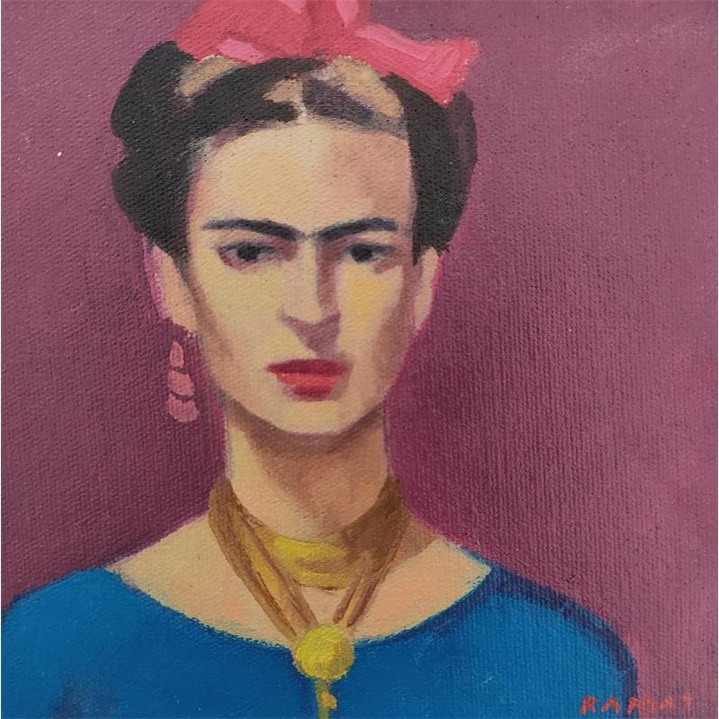 Gemälde Frida von Ramat Manuel | Gemälde Figurativ Porträt Öl Acryl