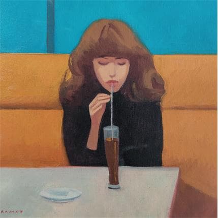 Peinture Chocolate par Ramat Manuel | Tableau Figuratif Acrylique, Huile Portraits