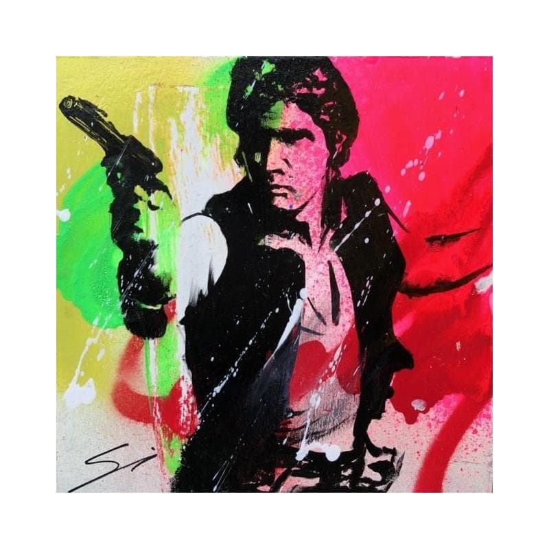 Painting HAN SOLO by Mestres Sergi | Painting Graffiti