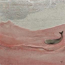 Peinture Un bacio all'improvviso par Roma Gaia | Tableau Figuratif Sable Animaux