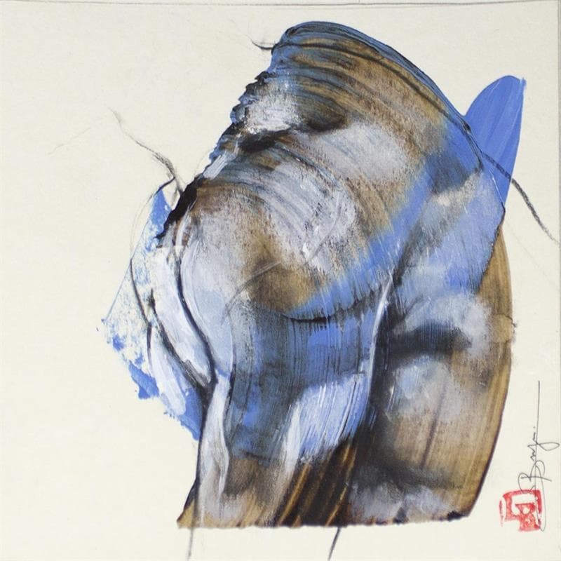 Gemälde Sculpture 1 von Bergues Laurent | Gemälde Figurativ Akt Acryl