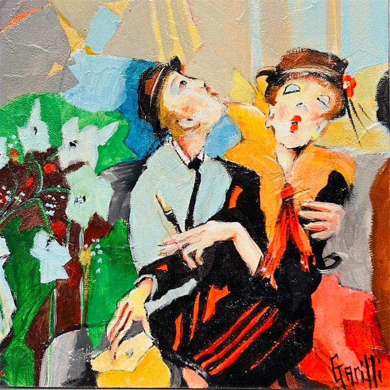 Painting Hot declaration by Garilli Nicole | Painting