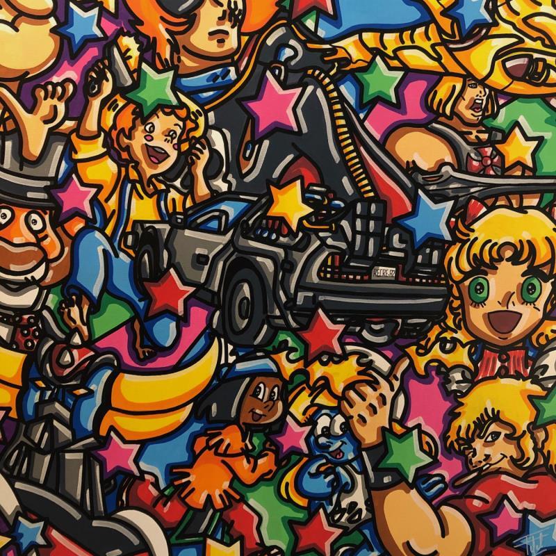 Peinture Back to the 80's par Fifel | Tableau