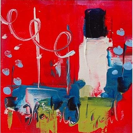 Gemälde Une autre rive von Bastide d´Izard Armelle | Gemälde Abstrakt Öl Landschaften