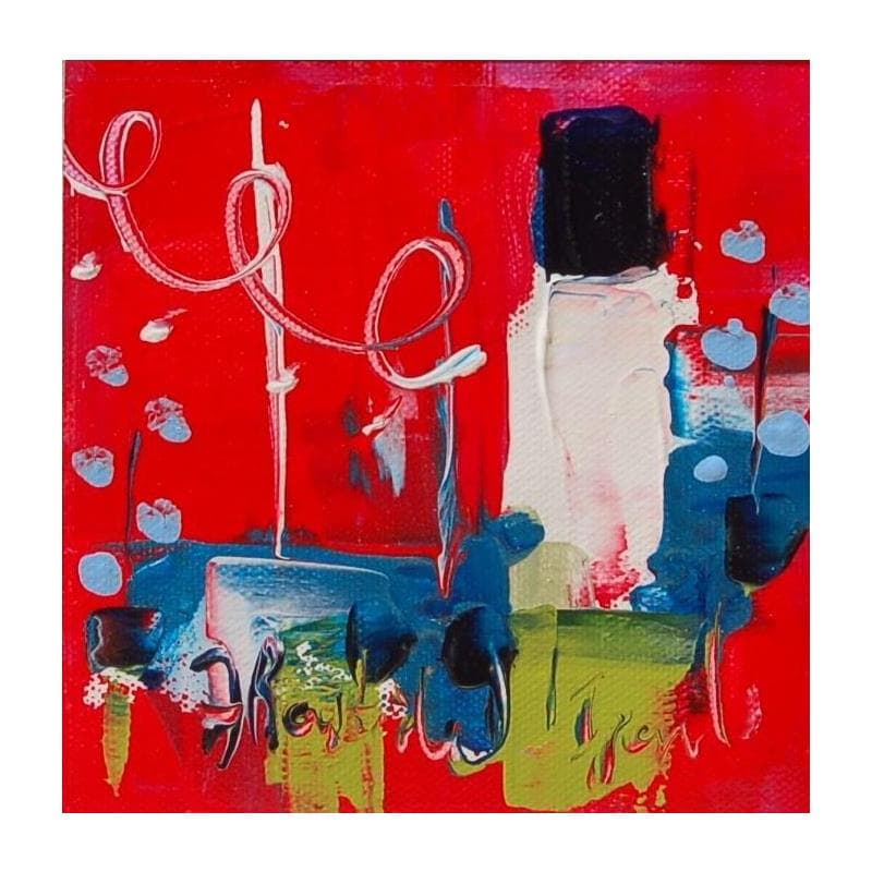 Peinture Une autre rive par Bastide d´Izard Armelle | Tableau Abstrait Paysages Huile