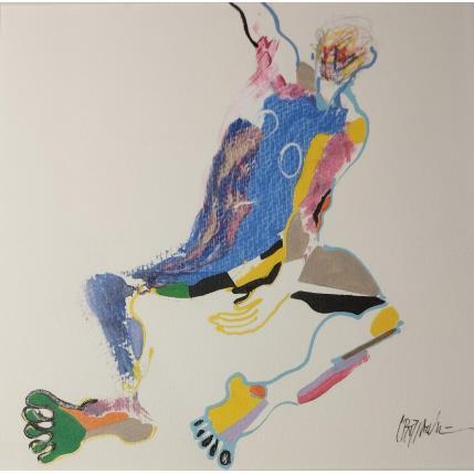 Gemälde J'avoue, la vie... von Cressanne | Gemälde  Acryl