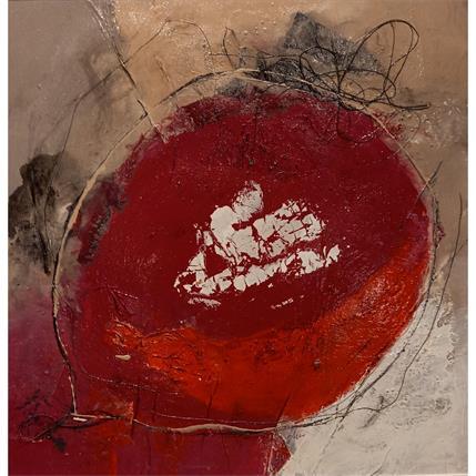 Peinture Voyage sucré 2 par Han | Tableau Abstrait Minimaliste