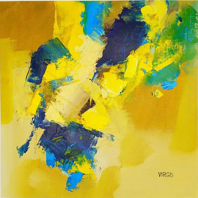 Peinture TASTE OF FREEDOM par Virgis | Tableau Abstrait Minimaliste Huile