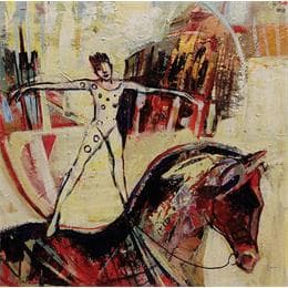 Pintura L'EQUILIBRE por Machi | Pintura Figurativo Aceite, Acrílico Life style