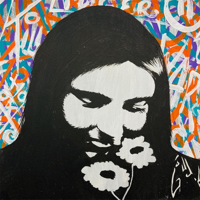 Painting My darling by Di Vicino Gaudio Alessandro | Painting Street art Life style Graffiti Acrylic