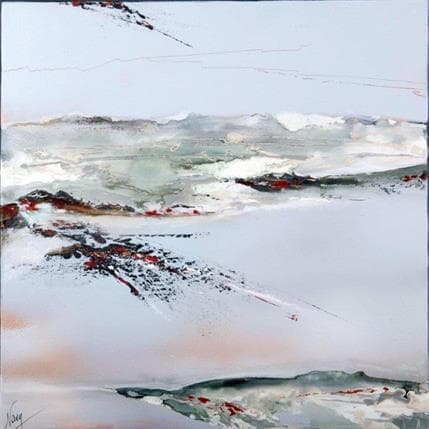 Peinture 623 par Naen | Tableau Abstrait Acrylique Paysages