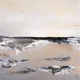 Peinture 631 par Naen | Tableau Abstrait Acrylique Paysages