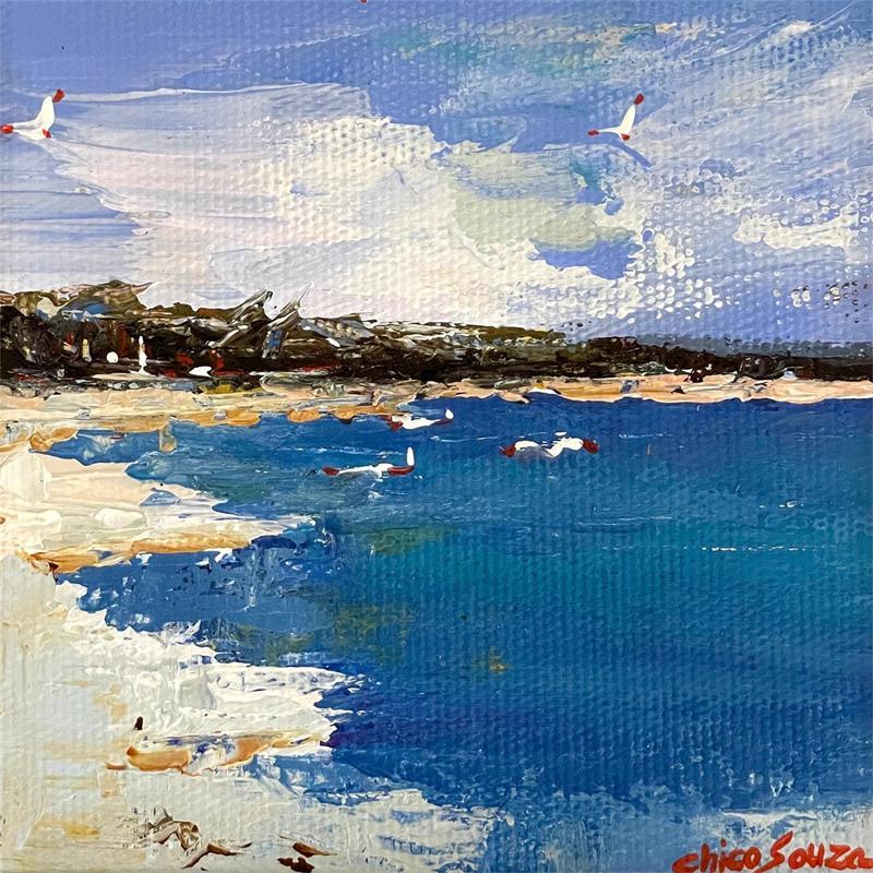 Pintura Encosta por Chico Souza | Pintura Aceite