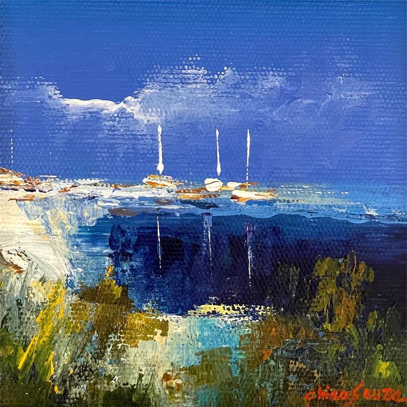 Painting Marina tropical by Chico Souza | Painting Oil