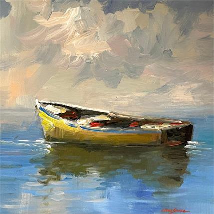 Painting Deixe a onda me levar by Chico Souza | Painting  Oil