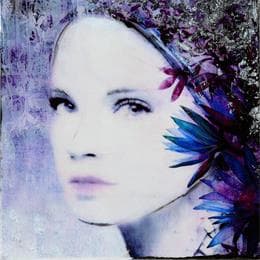 Gemälde De Lila von Bofill Laura | Gemälde Figurativ Acryl Pop-Ikonen, Porträt