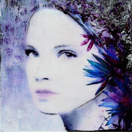 Gemälde De Lila von Bofill Laura | Gemälde Figurativ Acryl Pop-Ikonen, Porträt