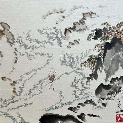 Painting The swift current by Sanqian | Painting Pop icons