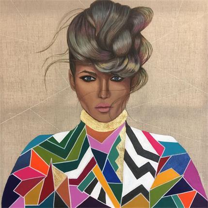 Gemälde Rainbow von Rosângela | Gemälde Figurativ Porträt