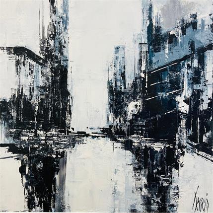 Peinture perspective par Dessein Pierre | Tableau Abstrait Huile