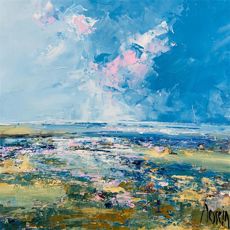 Painting Paysage by Dessein Pierre | Painting Abstract Oil