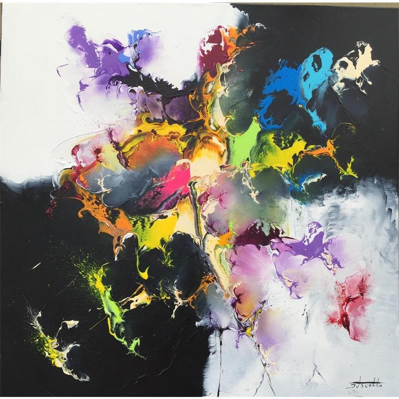 Peinture 27-93-03 par Zdzieblo Thierry | Tableau Abstrait Acrylique