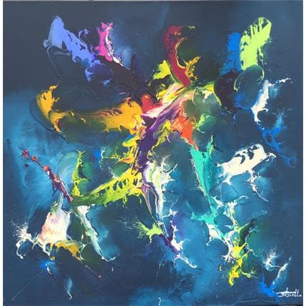 Painting 27-93-04 by Zdzieblo Thierry | Painting Abstract Acrylic