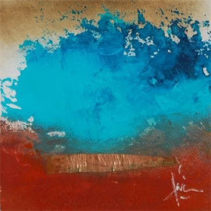 Peinture Abstraction #8322 par Hévin Christian | Tableau Abstrait Acrylique Minimaliste