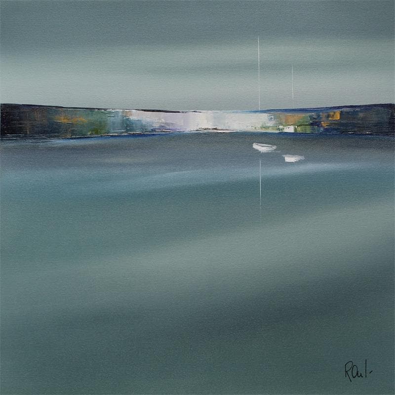 Painting Emotions marines 37 by Roussel Marie-Ange et Fanny | Painting Figurative Landscapes Marine Oil