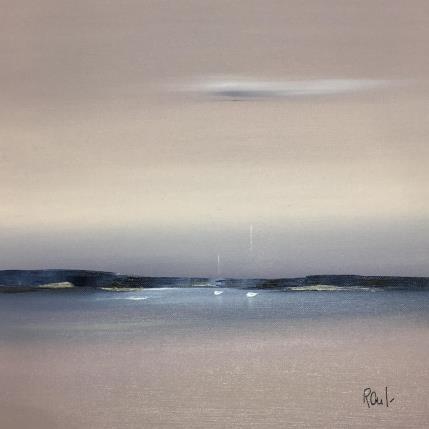 Peinture douceur marine 36 par Roussel Marie-Ange et Fanny | Tableau Huile