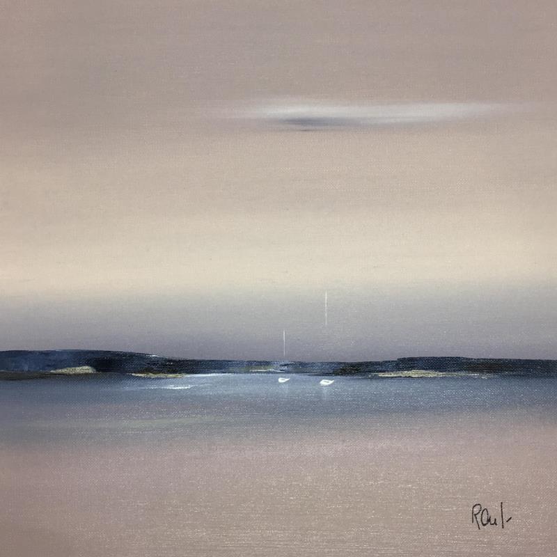 Gemälde douceur marine 36 von Roussel Marie-Ange et Fanny | Gemälde Öl