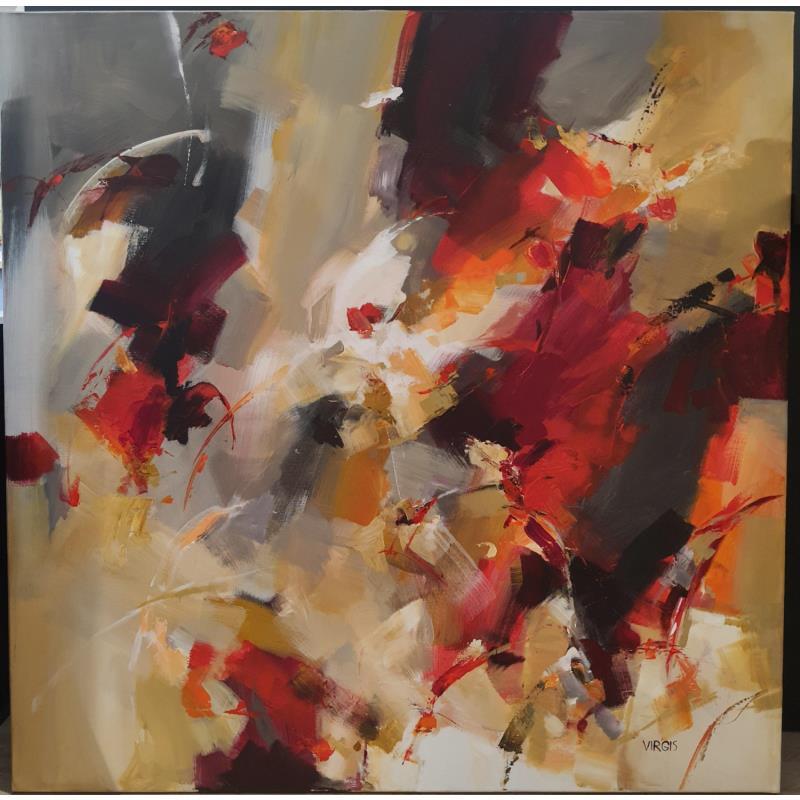 Painting TODAY AND TOMOROW by Virgis | Painting Oil