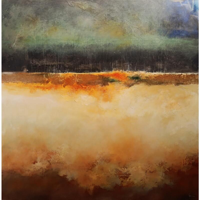 Peinture Abstraction # 9336 par Hévin Christian | Tableau Abstrait Minimaliste Acrylique