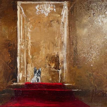 Painting gardien  by Vinnie | Painting Figurative Oil Life style, Pop icons