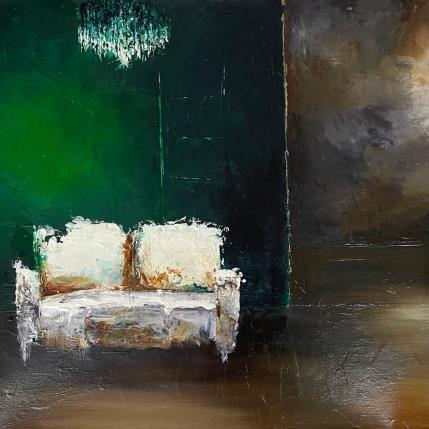 Painting printemps  by Vinnie | Painting Figurative Oil Life style