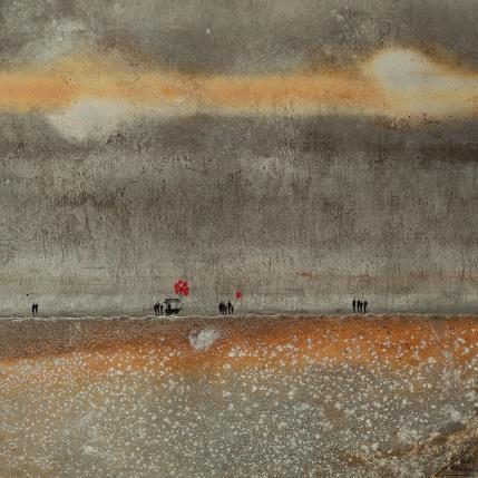 Painting PRUNE by Manconi Gil | Painting Figurative Metal Minimalist