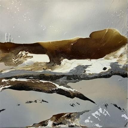 Peinture 344 par Naen | Tableau Abstrait Acrylique minimaliste