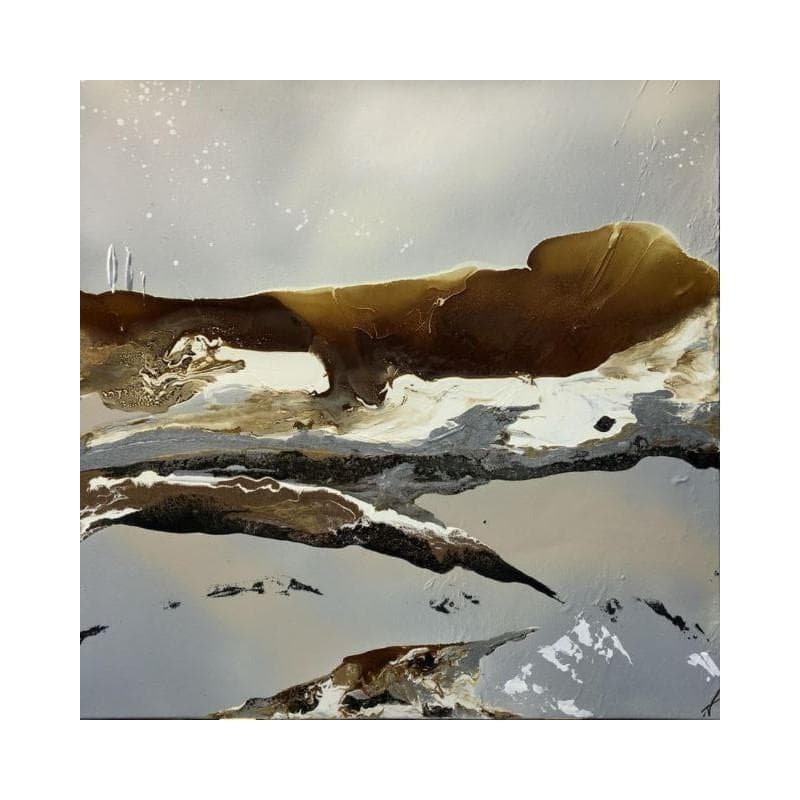 Gemälde 344 von Naen | Gemälde Abstrakt Minimalistisch Acryl