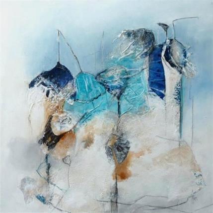 Painting EMBELLIR LE JOUR 2 by Han | Painting Raw art Landscapes