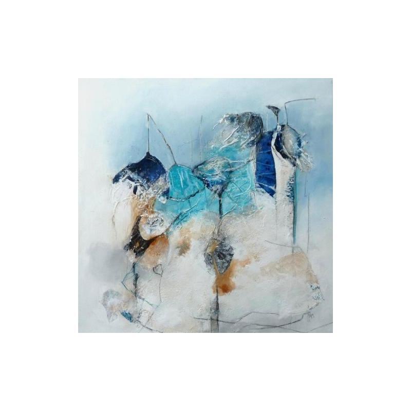 Peinture EMBELLIR LE JOUR 2 par Han | Tableau Art Singulier Paysages