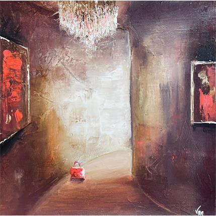 Painting Je reviens by Vinnie | Painting Figurative Oil Life style