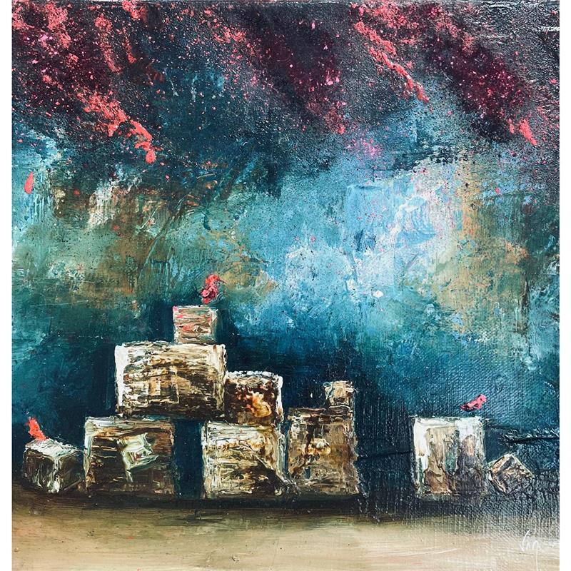 Peinture Complot par Vinnie | Tableau Figuratif Scènes de vie Huile